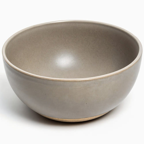 HAISENBERG miska ceramiczna matowa szara — widok z przodu
